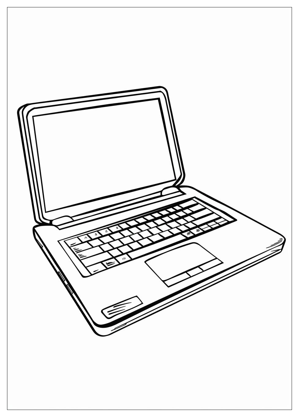 Laptop Coloring Pages-4