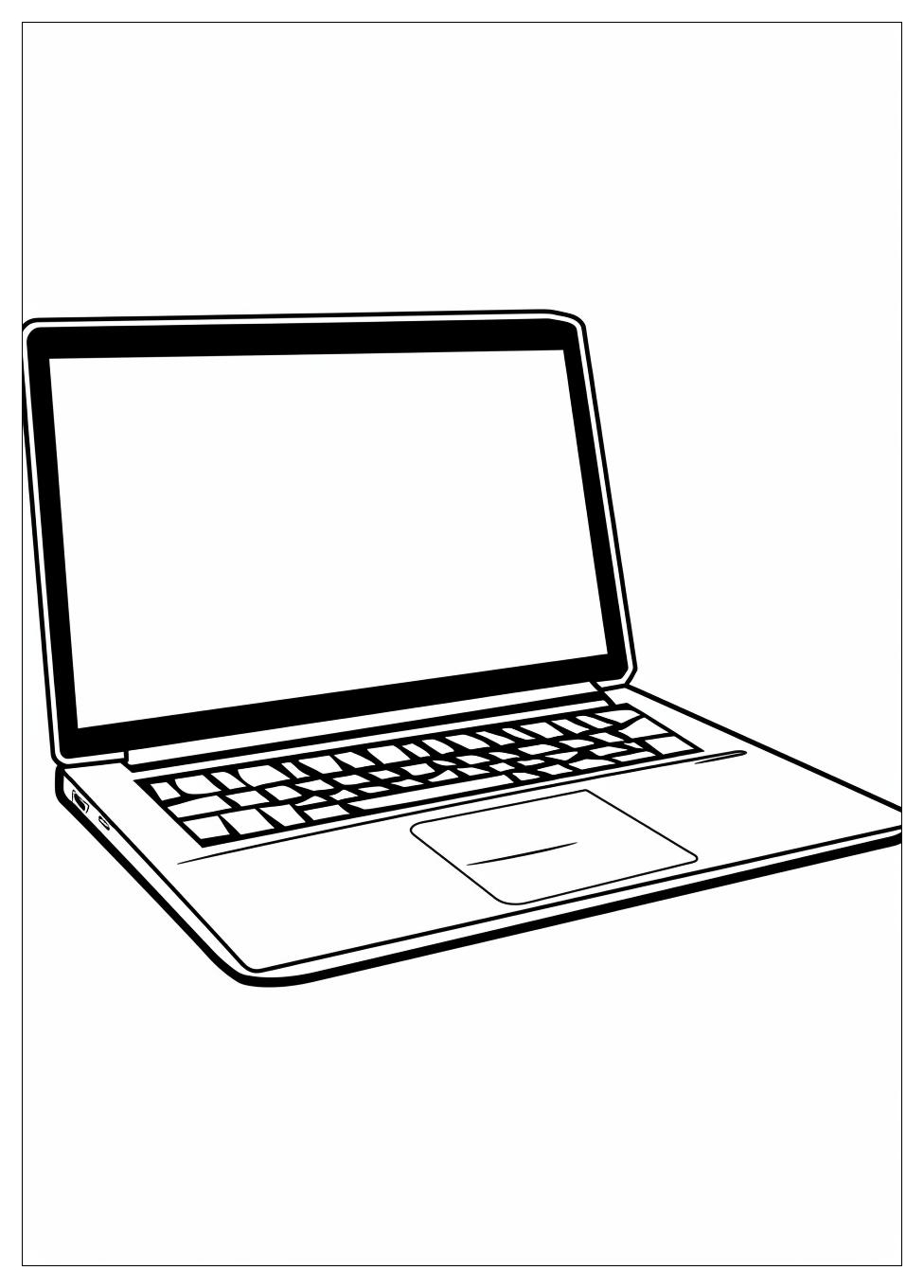 Laptop Coloring Pages-5