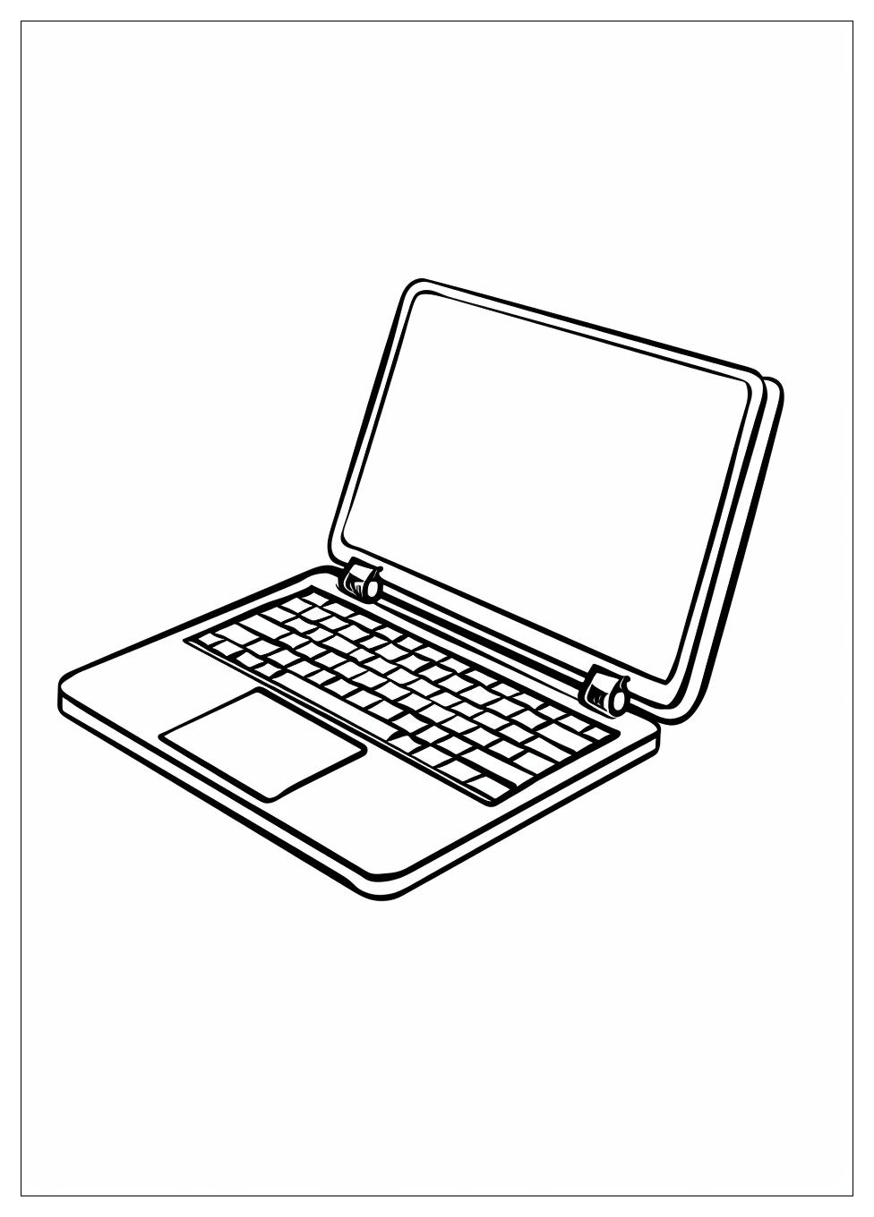 Laptop Coloring Pages-6