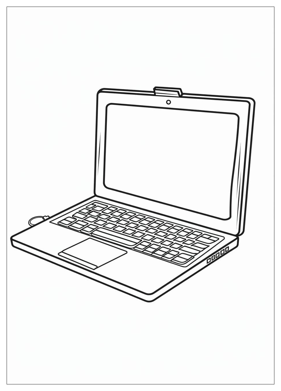 Laptop Coloring Pages-7