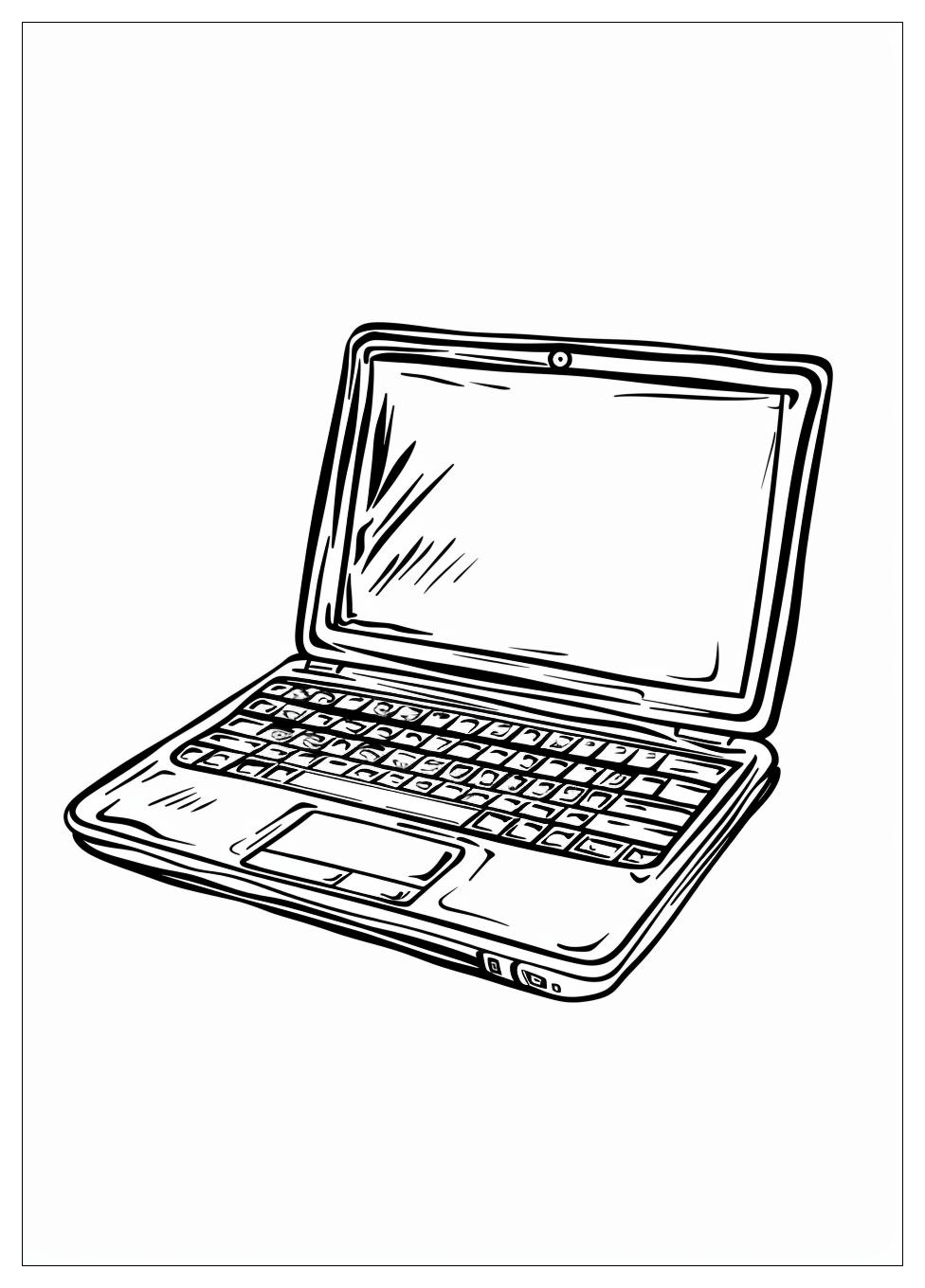 Laptop Coloring Pages-9