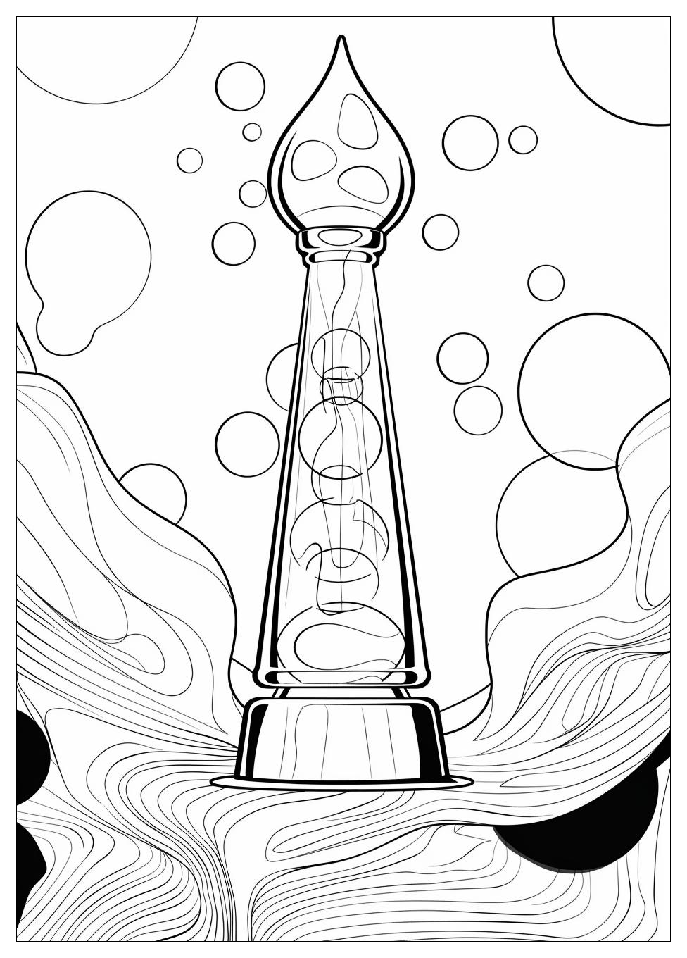 Lava Lamp Coloring Pages-1