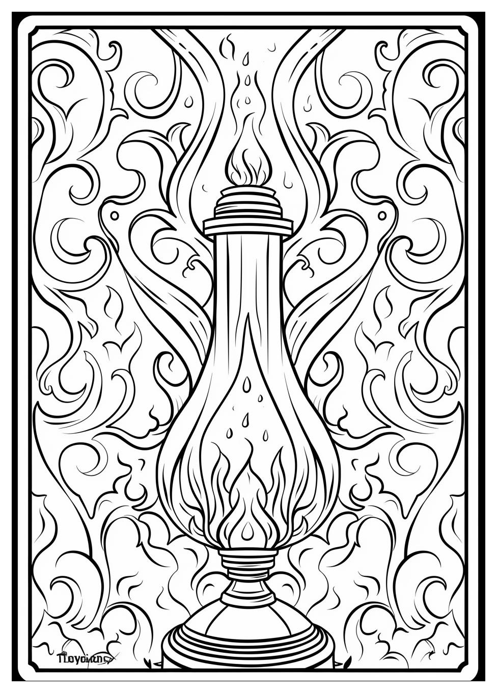 Lava Lamp Coloring Pages-14