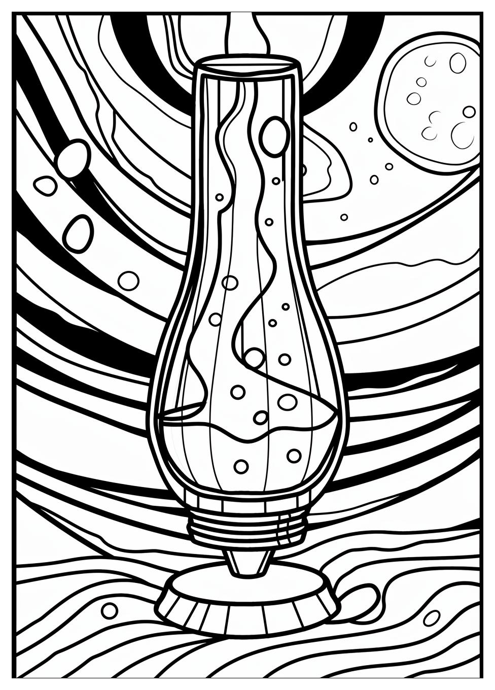 Lava Lamp Coloring Pages-4