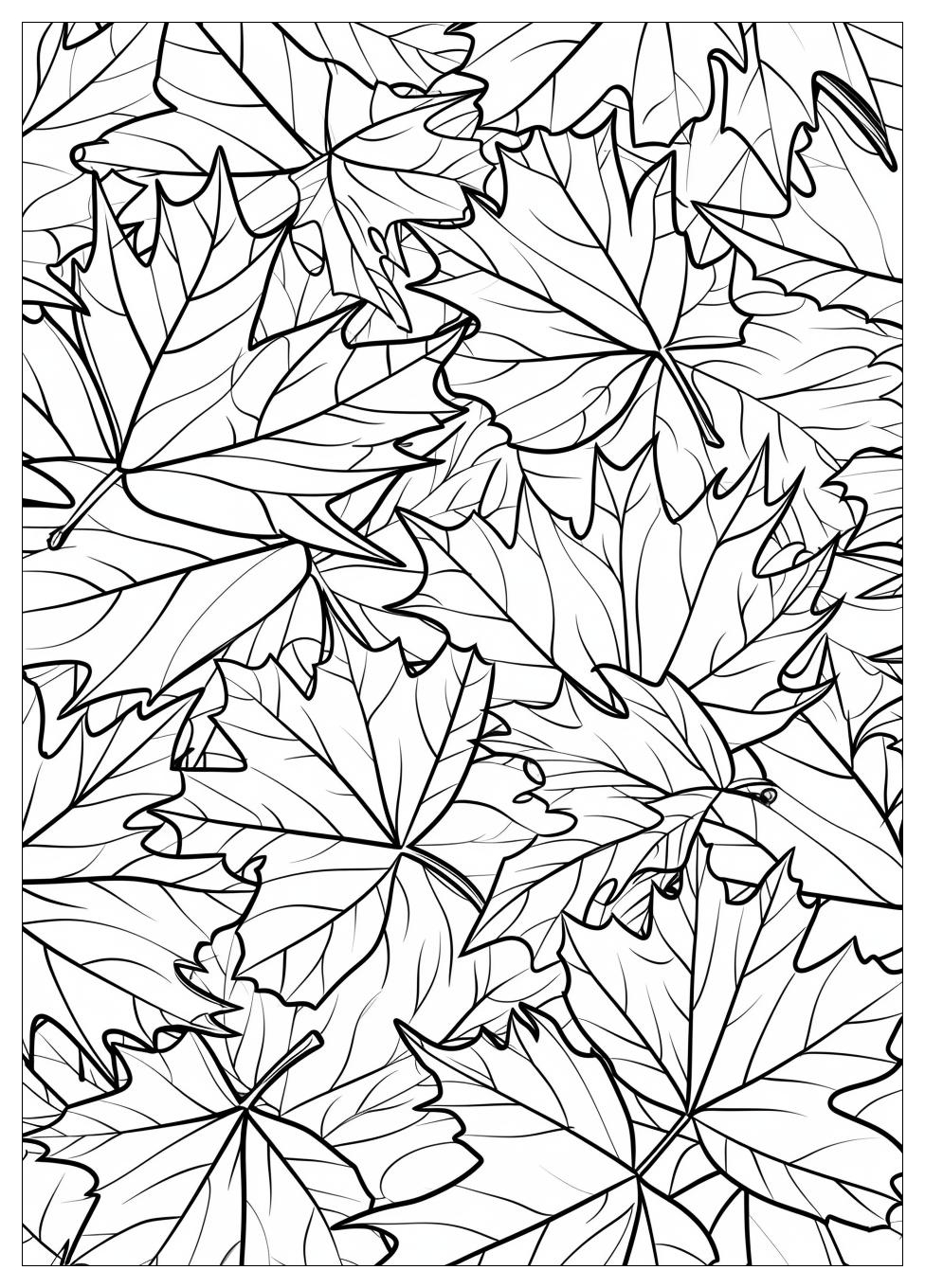 Leaf Coloring Pages-20