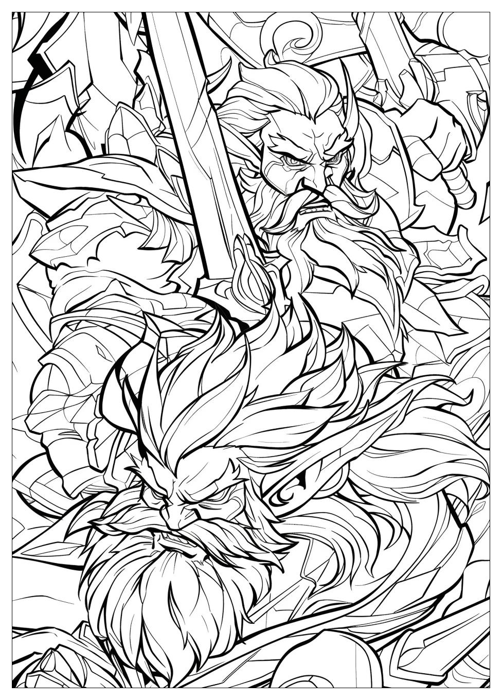 League Of Legends Coloring Pages-1