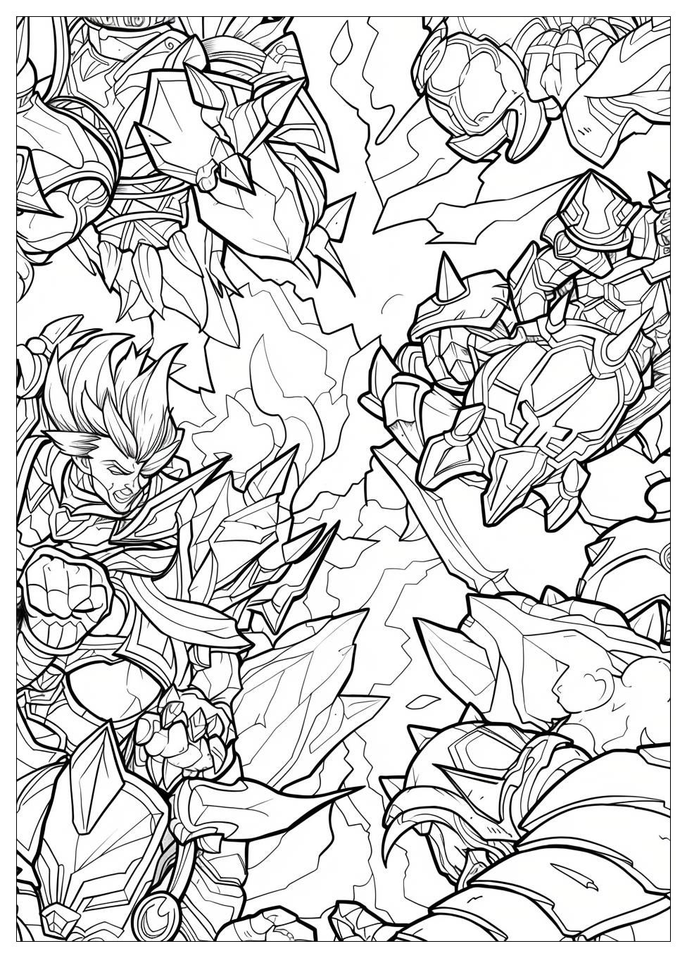 League Of Legends Coloring Pages-10