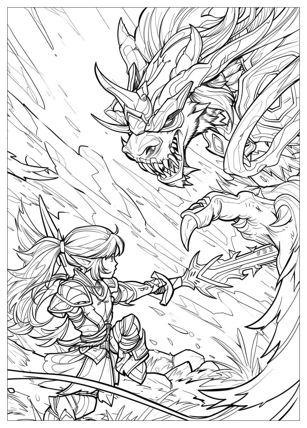 League Of Legends Coloring Pages-11