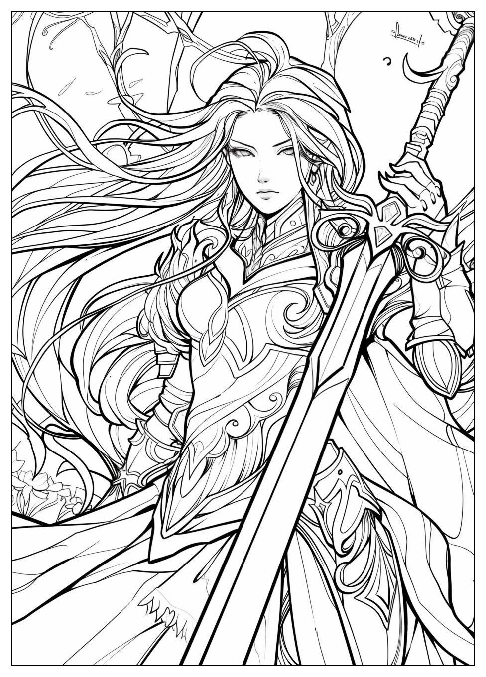 League Of Legends Coloring Pages-18