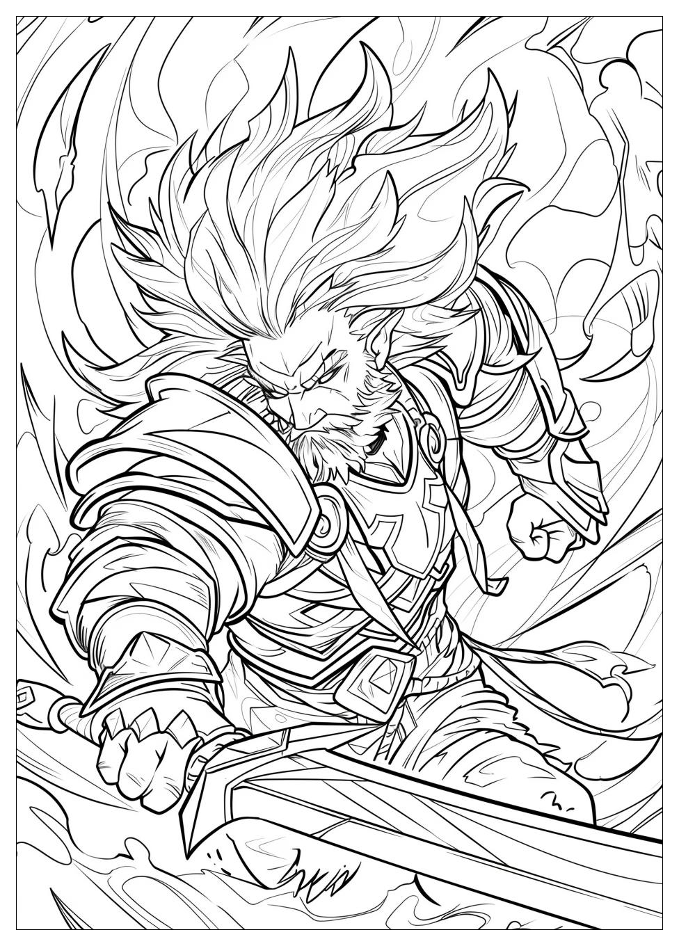 League Of Legends Coloring Pages-2