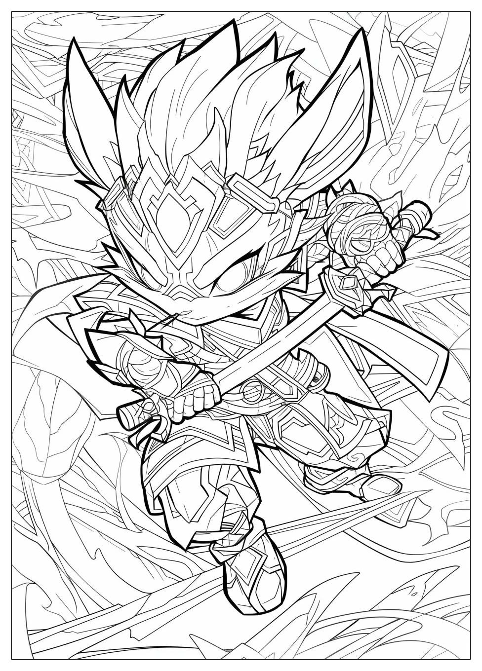 League Of Legends Coloring Pages-5