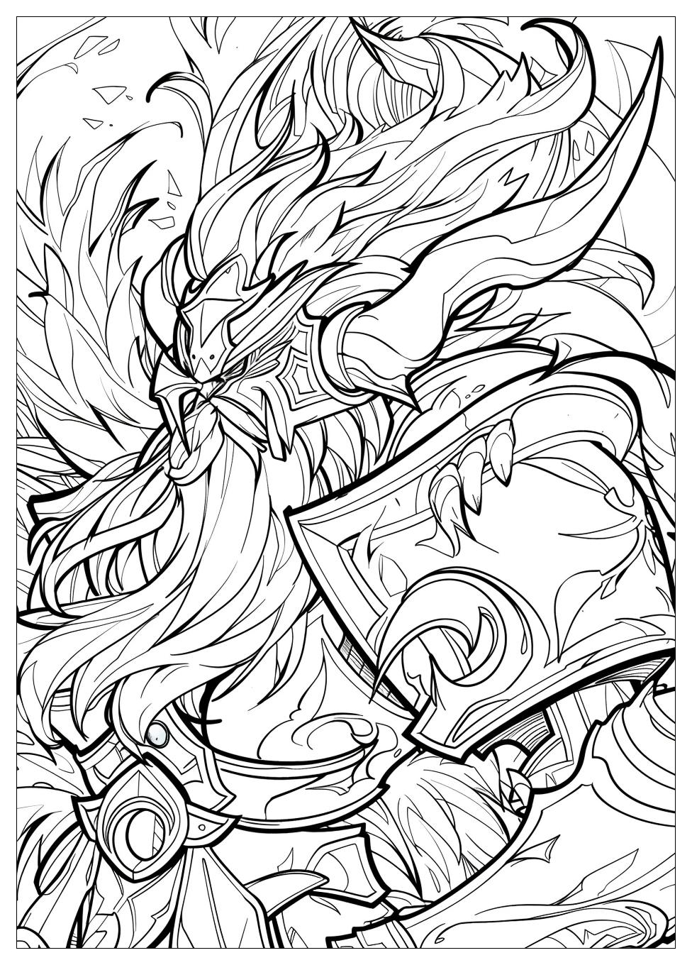 League Of Legends Coloring Pages-6