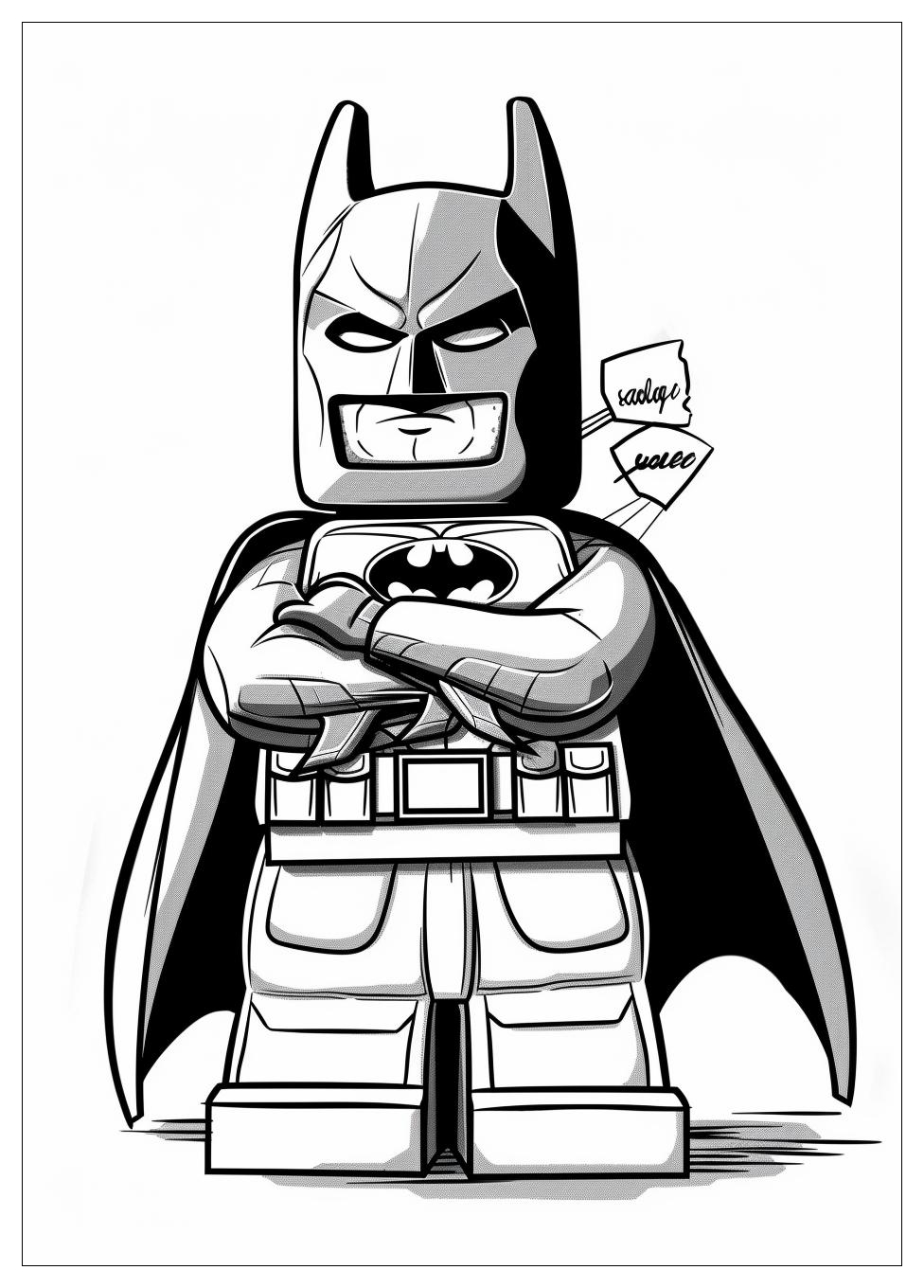 Lego Batman Coloring Pages-1