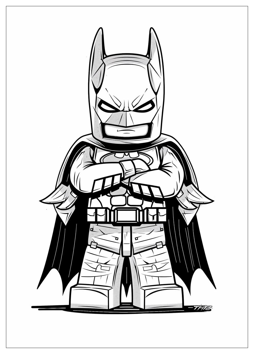 Lego Batman Coloring Pages-12