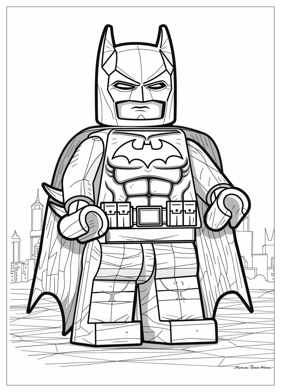 Lego Batman Coloring Pages-17