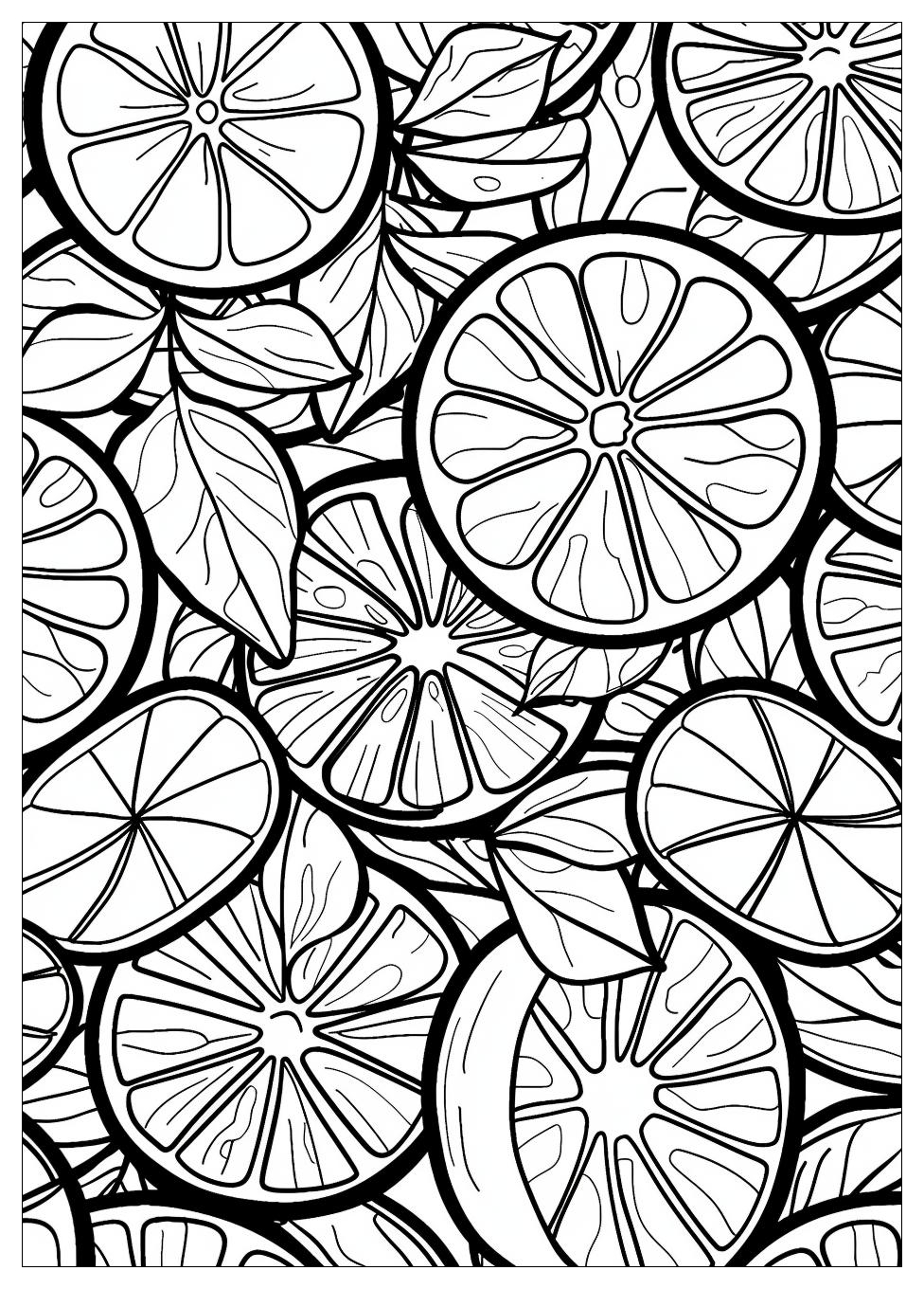 Lemon Coloring Pages-6