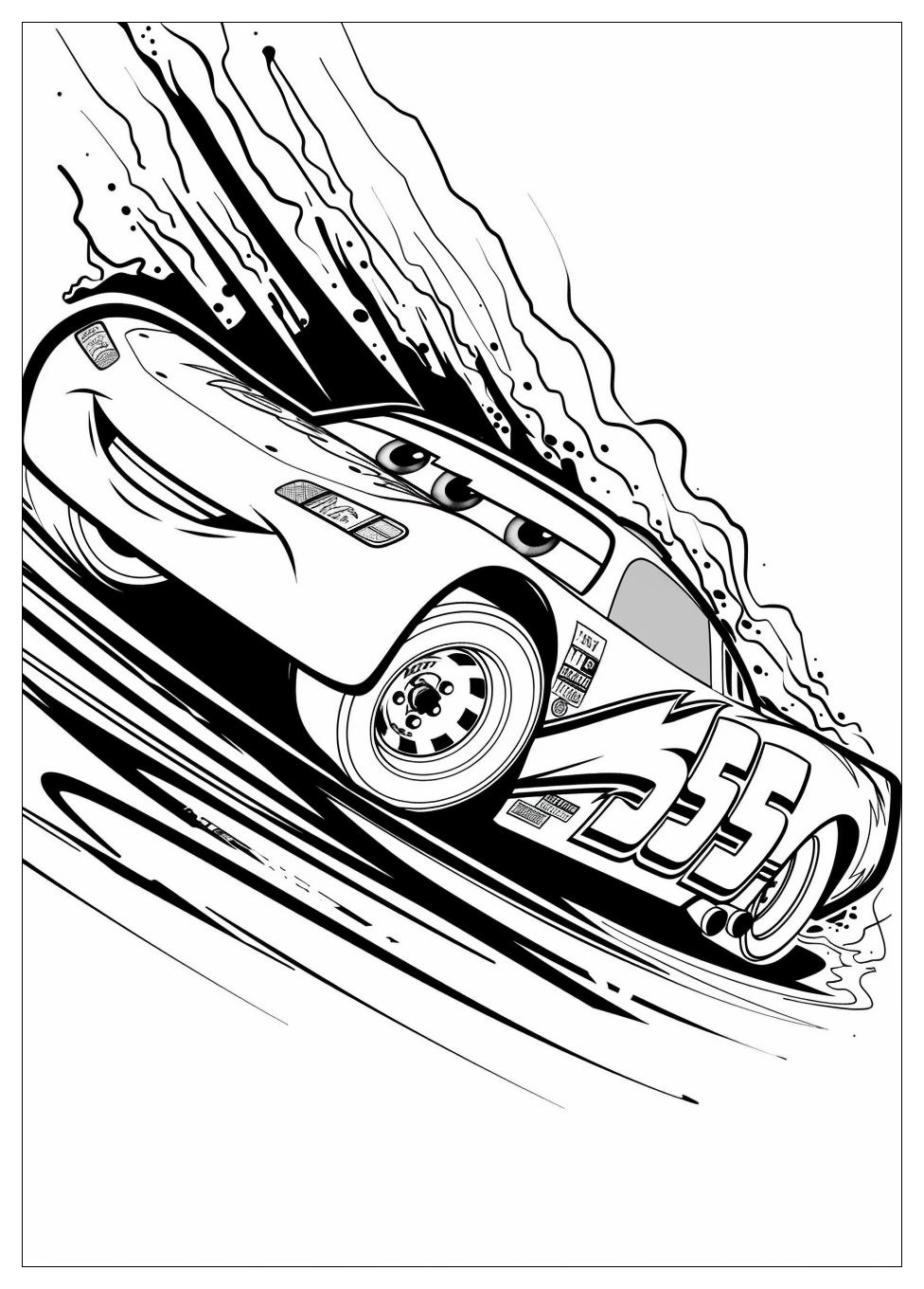 Lightning Mcqueen Coloring Pages-1