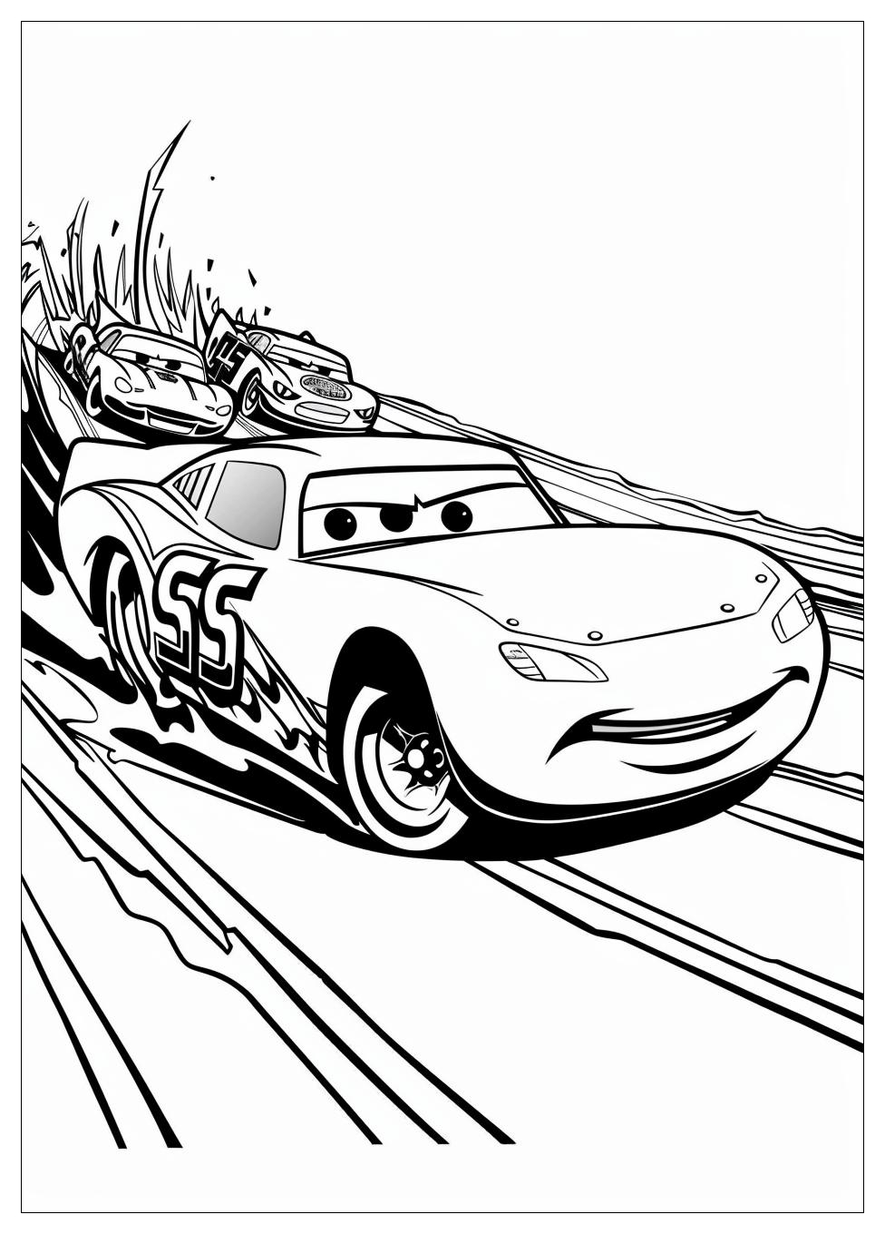 Lightning Mcqueen Coloring Pages-20