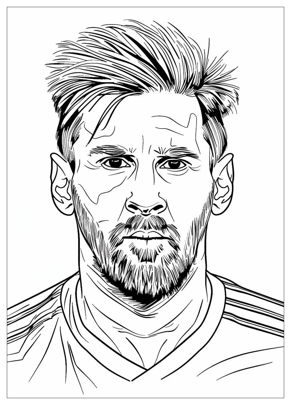 Lionel Messi Coloring Pages-18