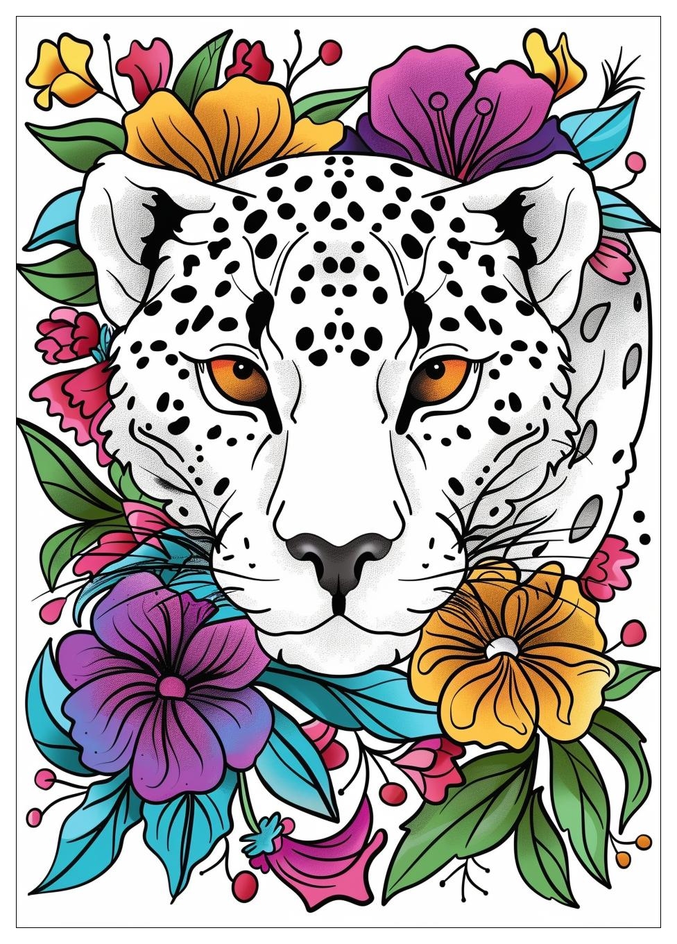 Lisa Frank Coloring Pages-8