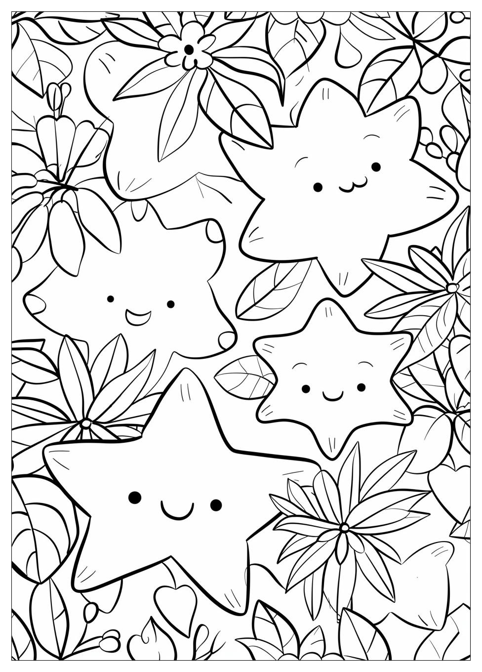 Little Twin Stars Coloring Pages-10