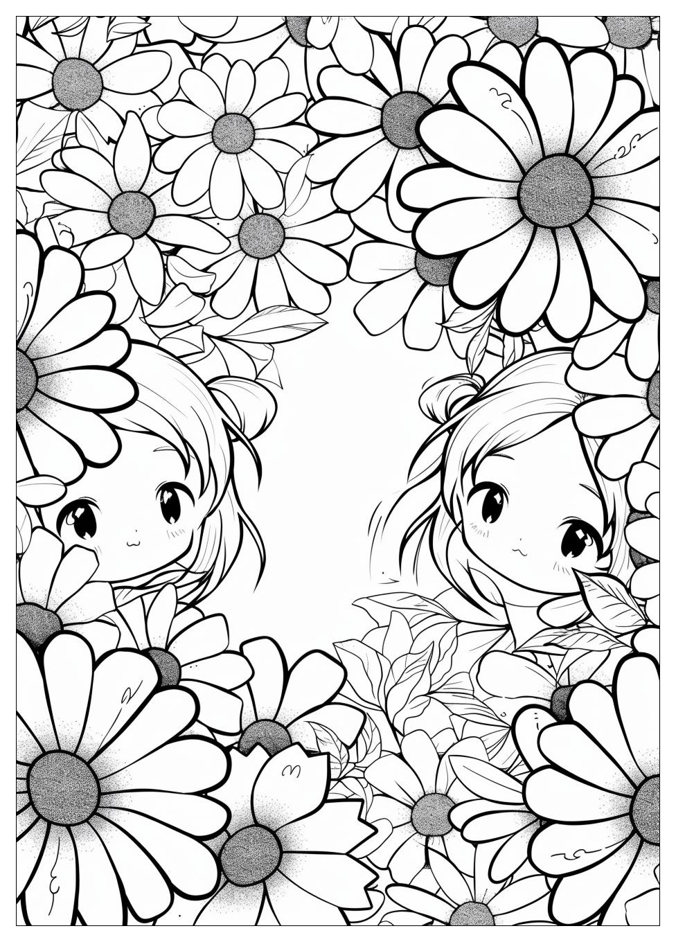 Little Twin Stars Coloring Pages-17