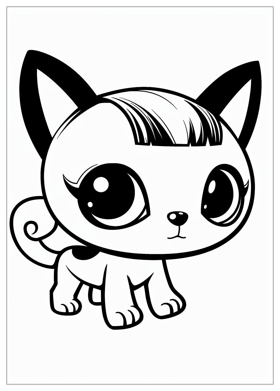 Littlest Pet Shop Coloring Pages-11