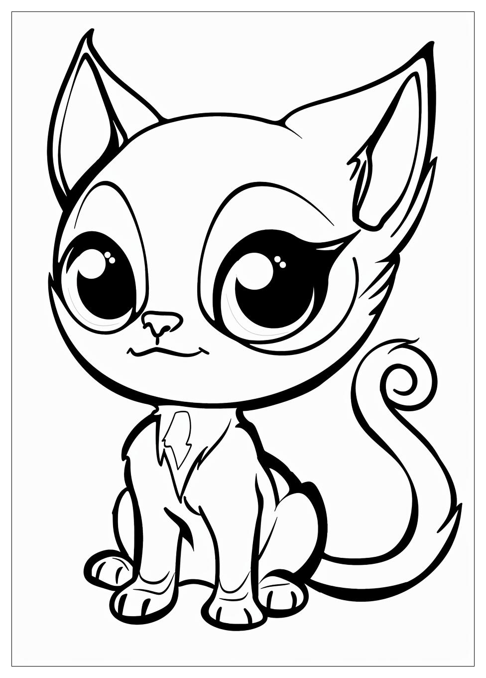 Littlest Pet Shop Coloring Pages-8