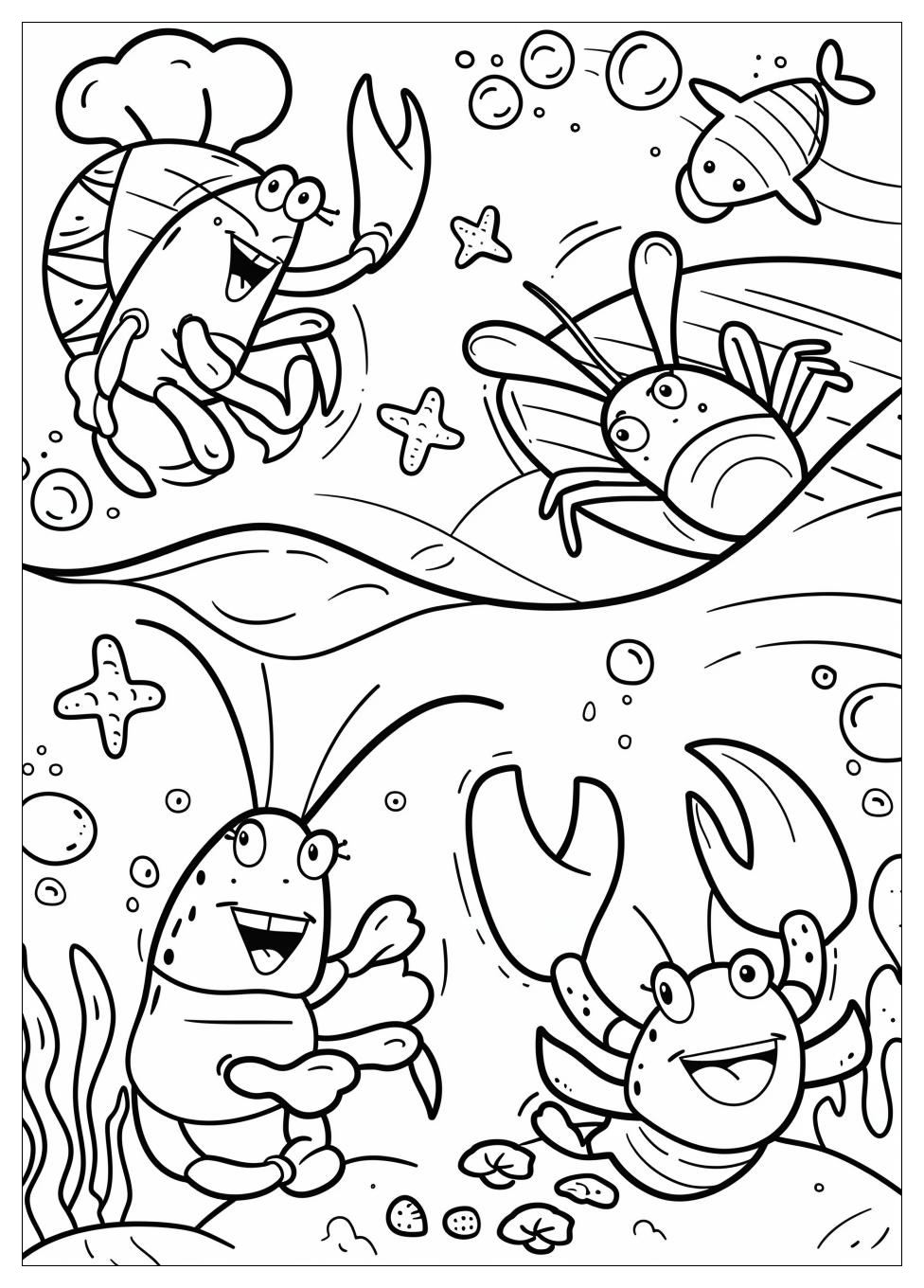 Lobster Coloring Pages-12