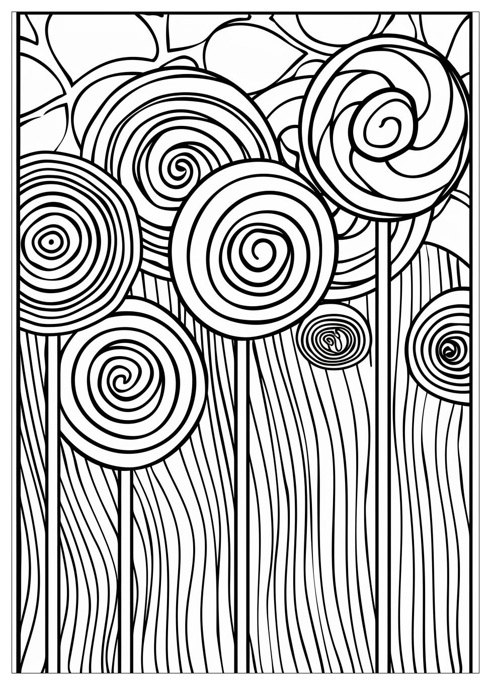 Lollipop Coloring Pages-1