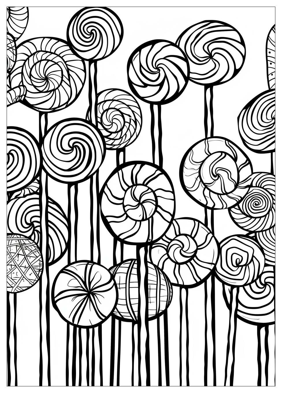 Lollipop Coloring Pages-11