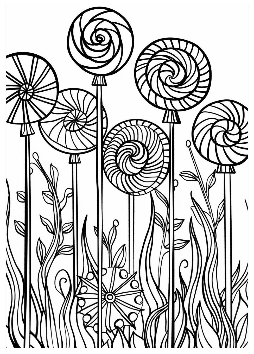 Lollipop Coloring Pages-12