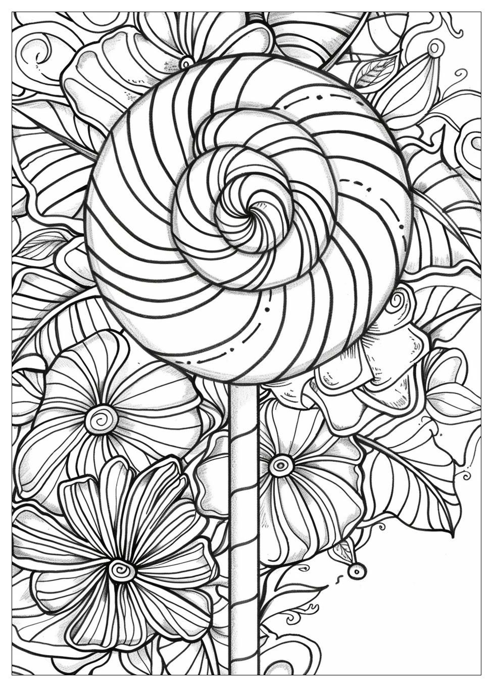 Lollipop Coloring Pages-13