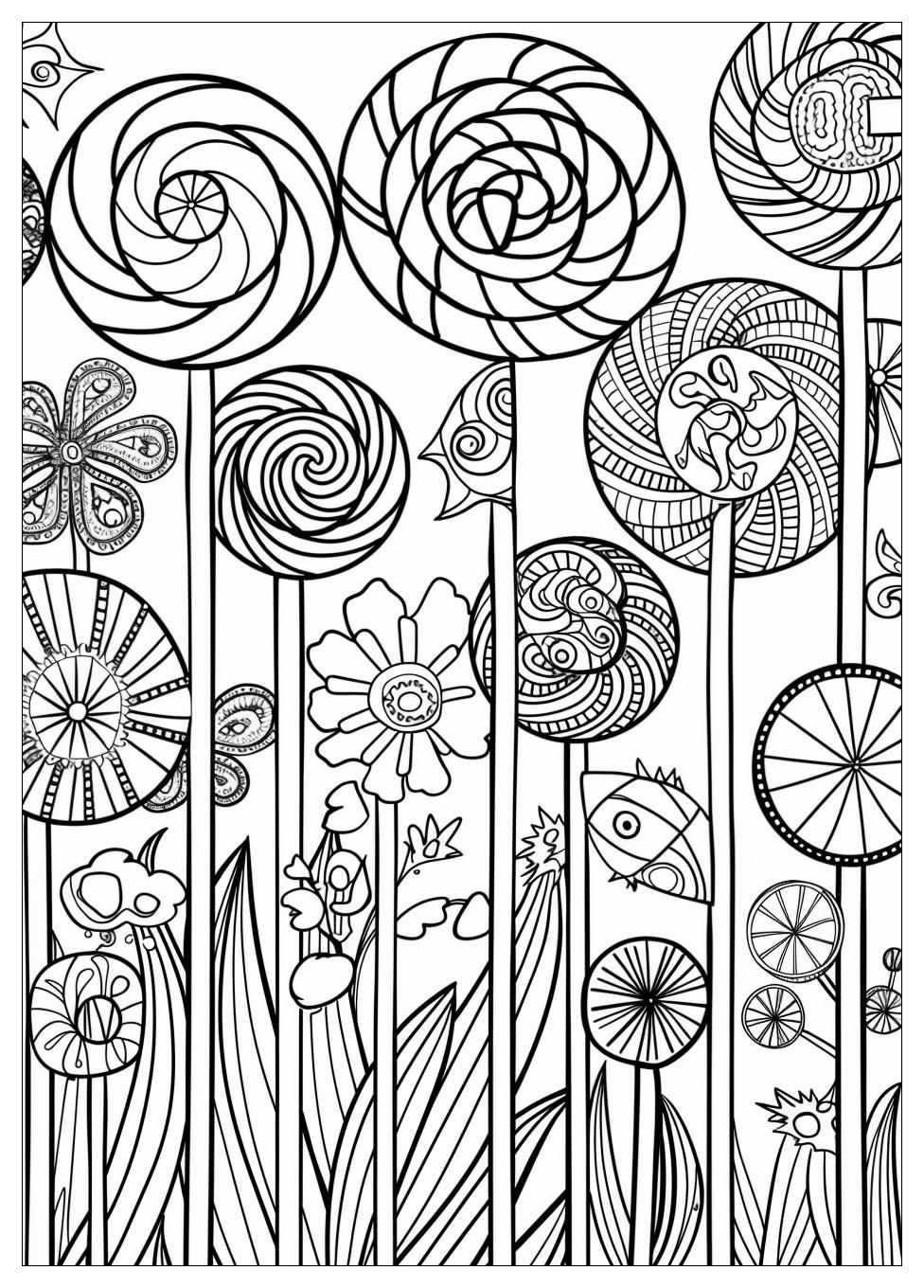 Lollipop Coloring Pages-15