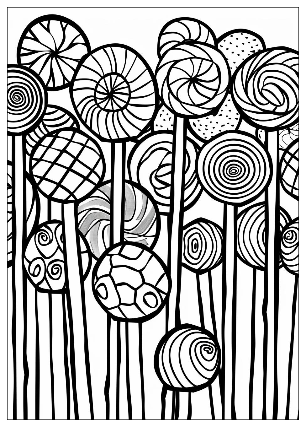 Lollipop Coloring Pages-2