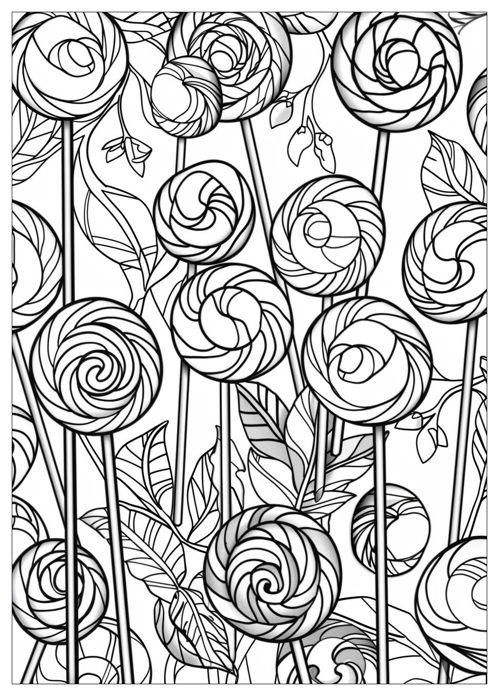 Lollipop Coloring Pages-20