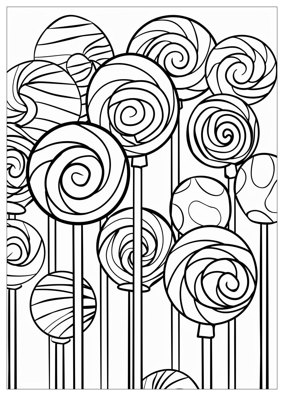 Lollipop Coloring Pages-3