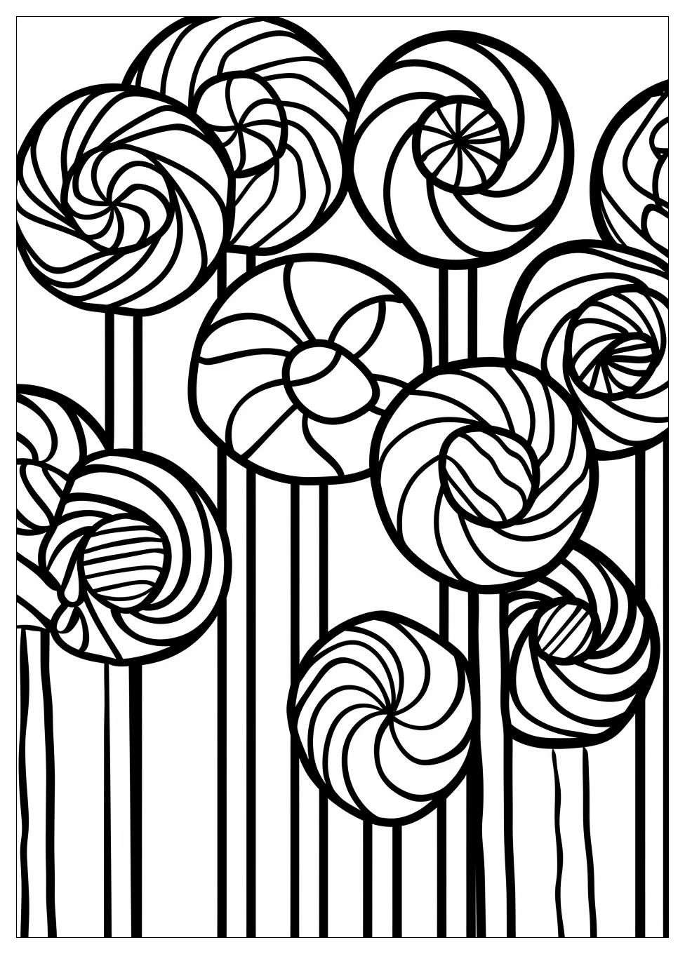 Lollipop Coloring Pages-6