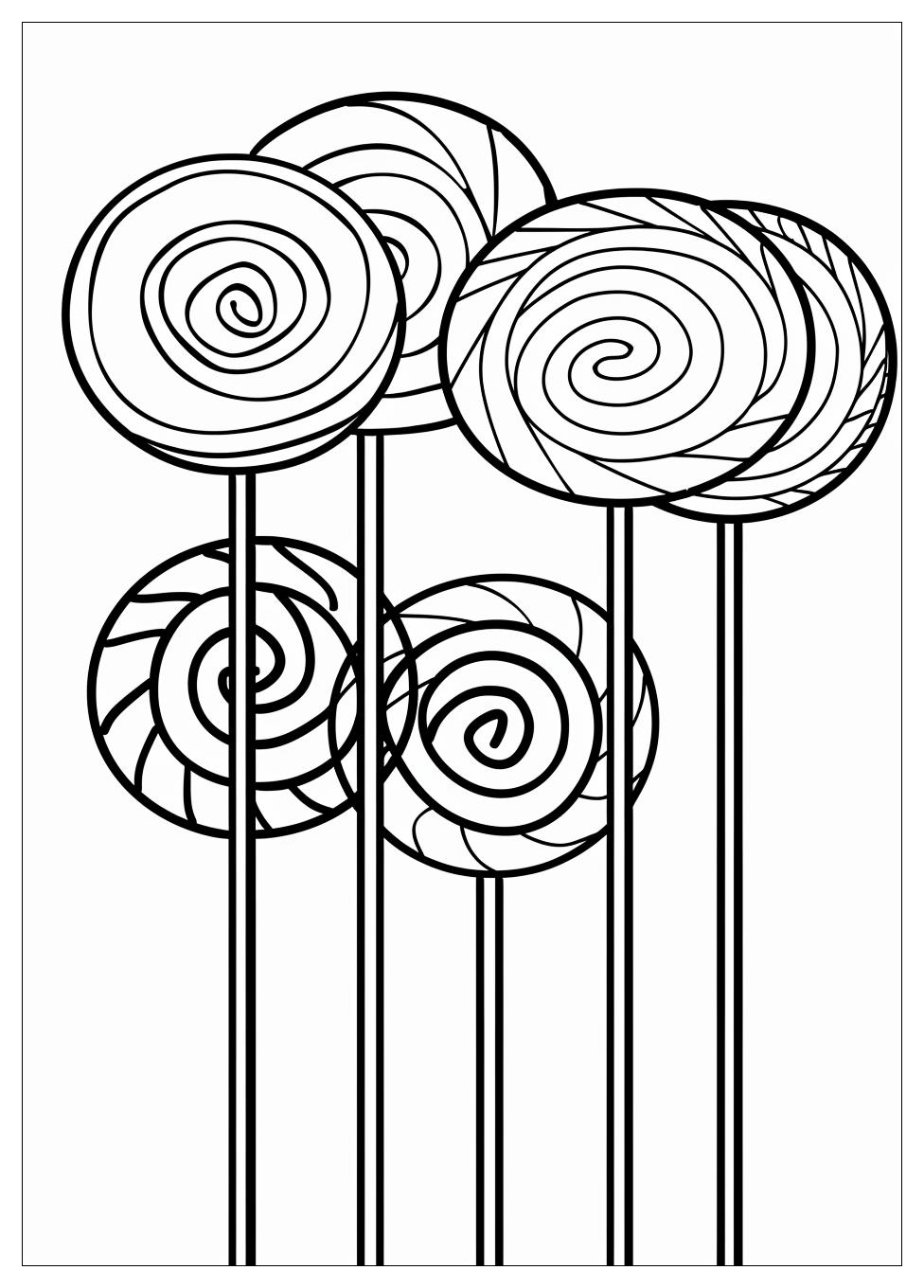 Lollipop Coloring Pages-7