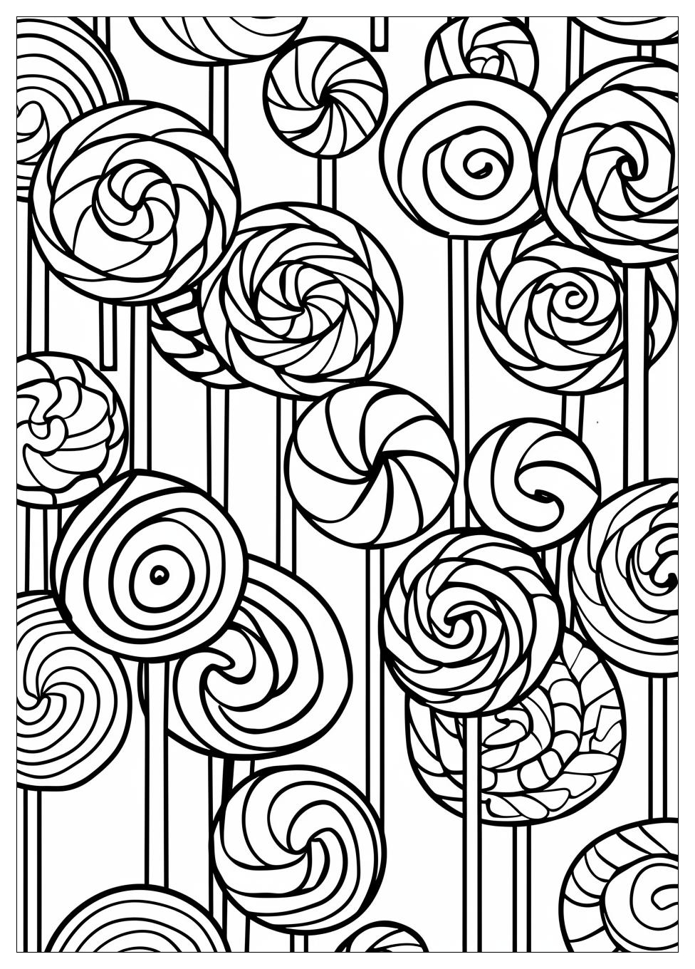 Lollipop Coloring Pages-8