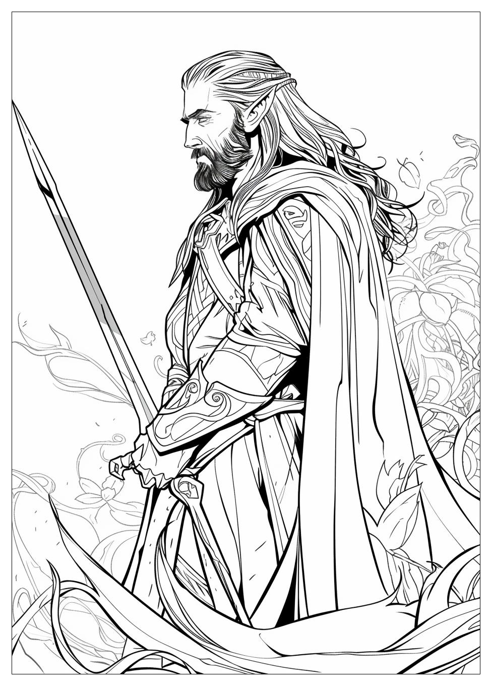 Lord Of The Rings Coloring Pages-10