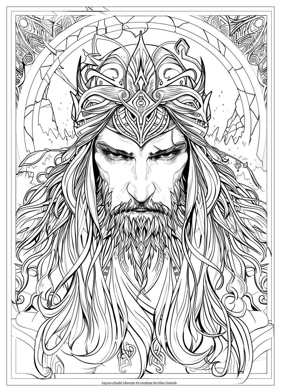 Lord Of The Rings Coloring Pages-16