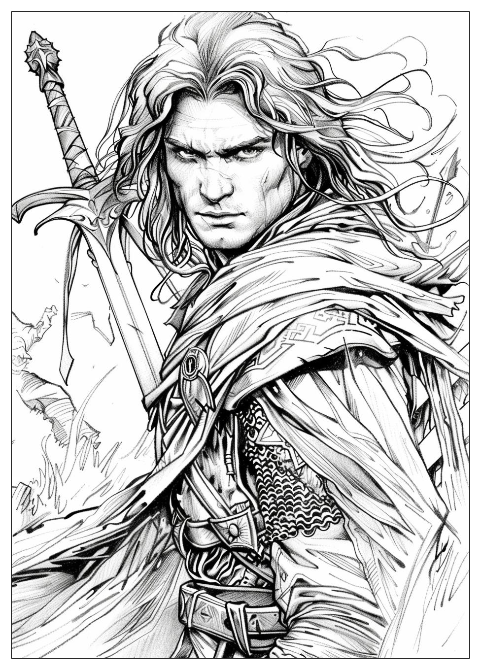 Lord Of The Rings Coloring Pages-19