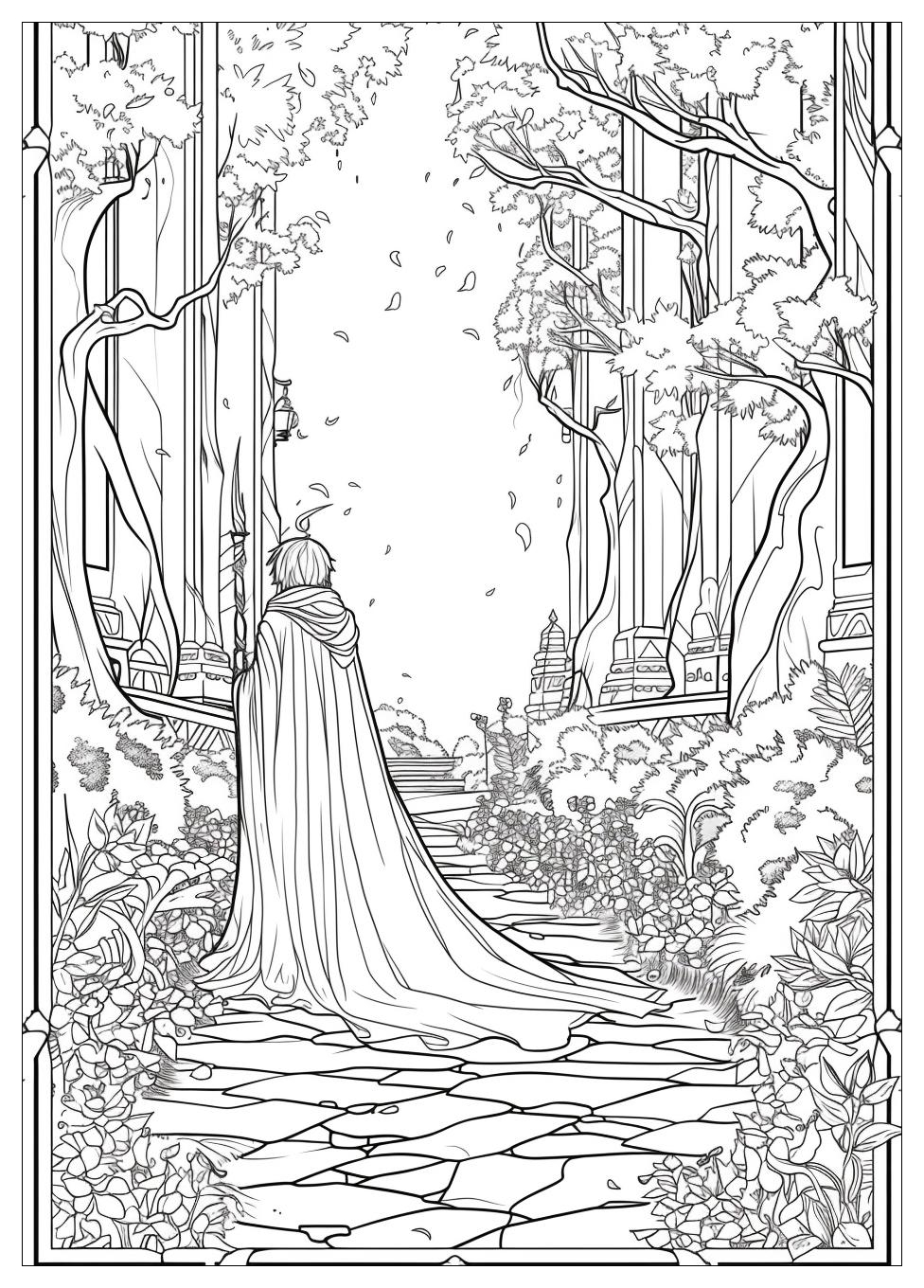 Lord Of The Rings Coloring Pages-5