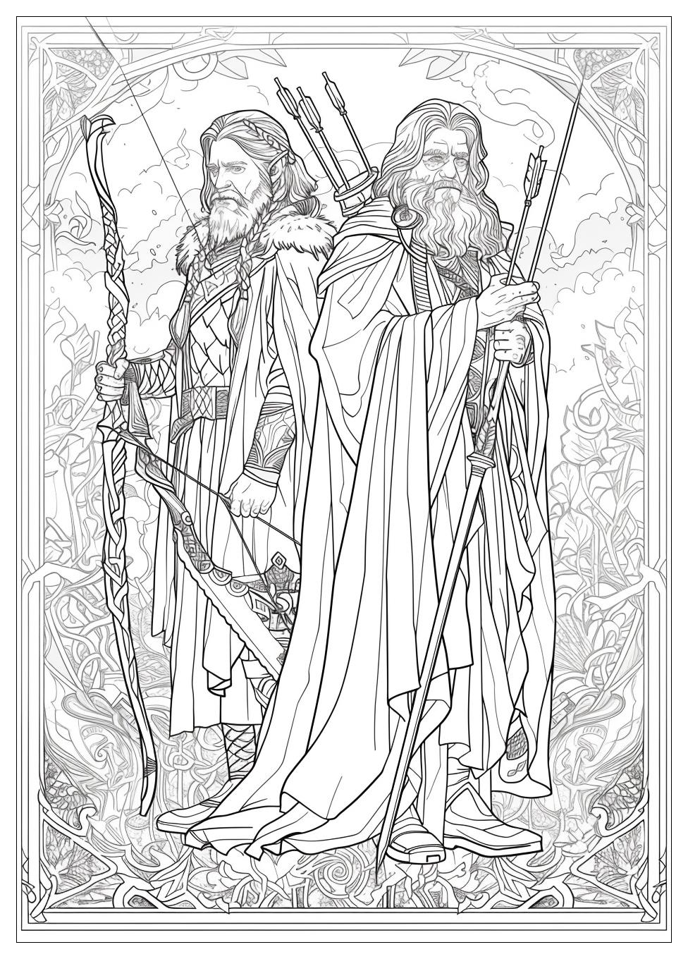 Lord Of The Rings Coloring Pages-8