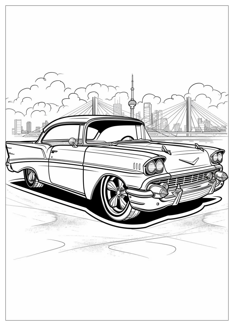 Lowrider Coloring Pages-1