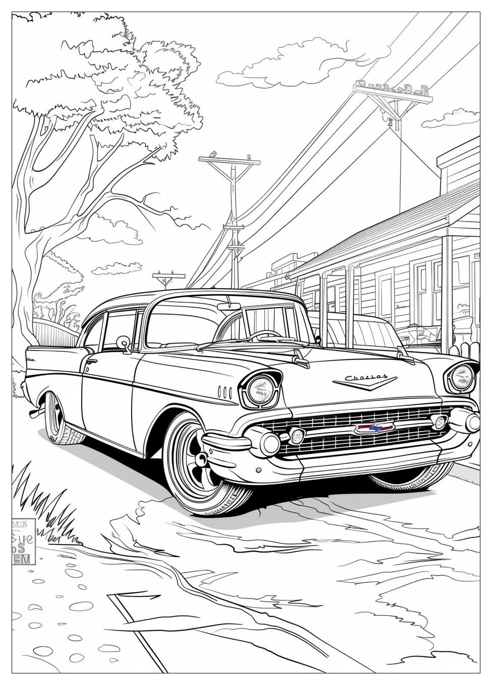 Lowrider Coloring Pages-16