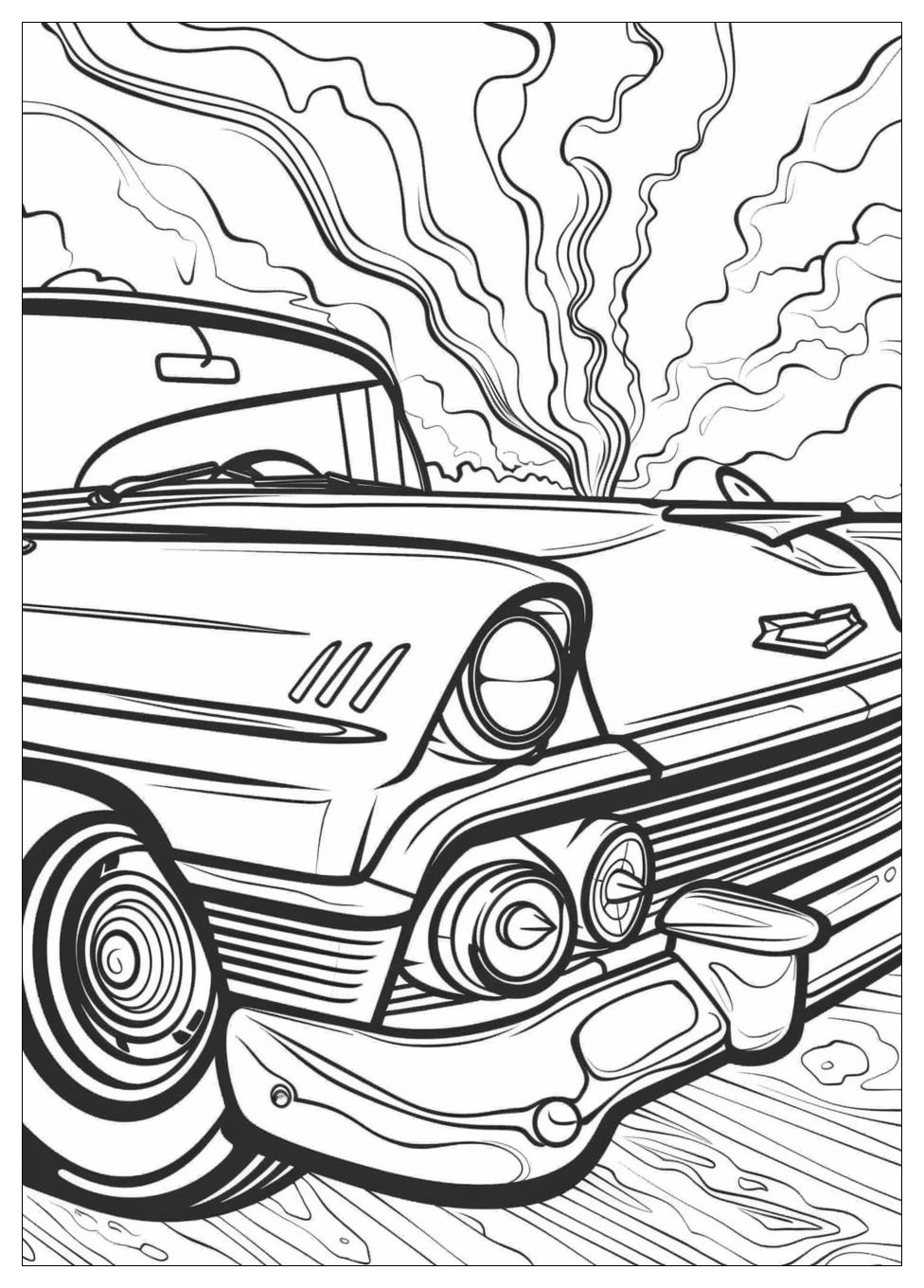 Lowrider Coloring Pages-2