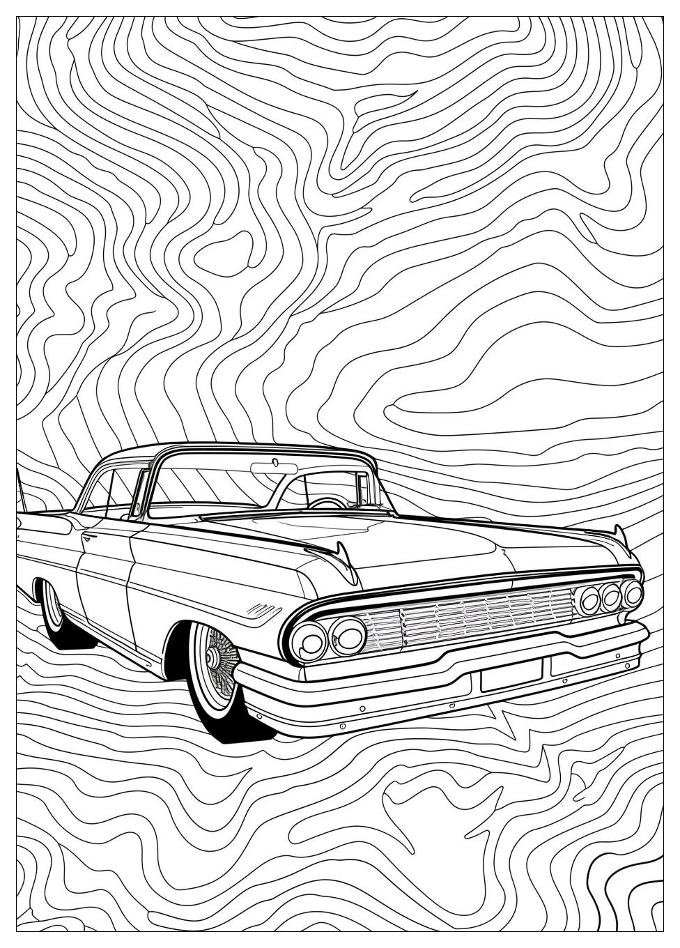 Lowrider Coloring Pages-3