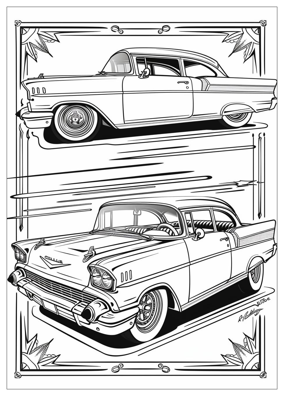 Lowrider Coloring Pages-8